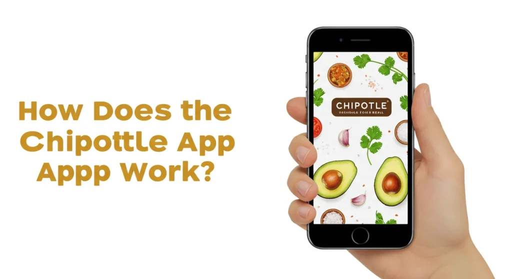 How chipotle app works