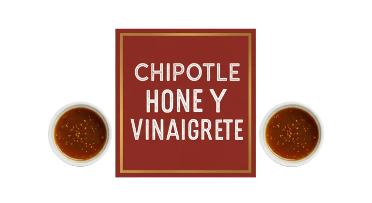 chipotle honey vinaigrete
