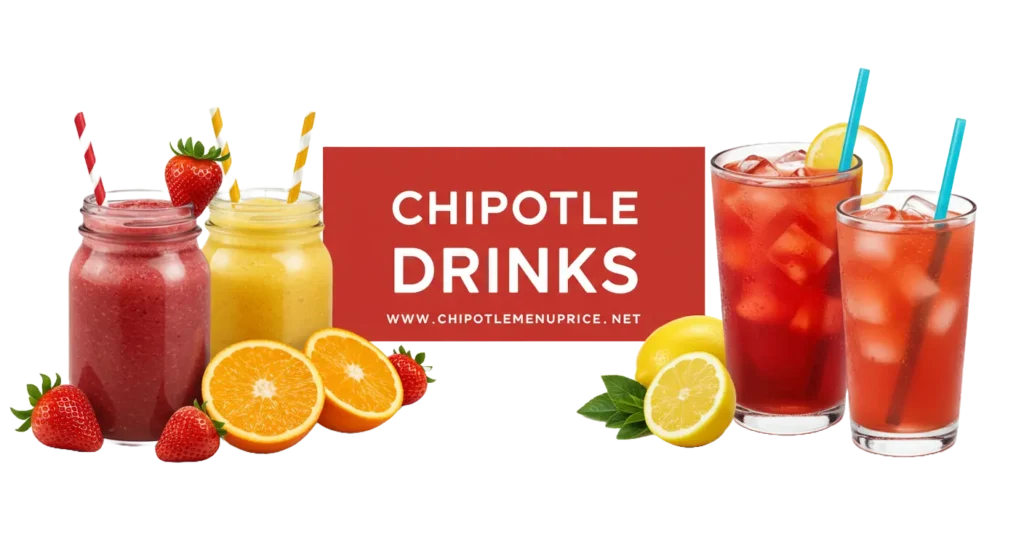 Chipotle Drinks menu